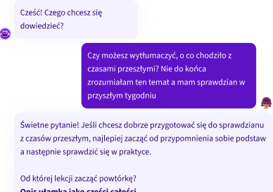 Uczysz się tego, czego potrzebujesz
