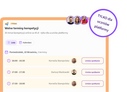 Umawiasz się na korepetycjach online
